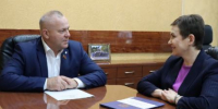 Валентин Суббот провел рабочую встречу с директором филиала ГТРК «Брянск» - Газета Мглинские Вести