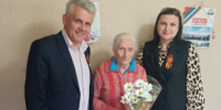 Ветерана Великой Отечественной войны А.Я. Комкову из мглинского с. Осколково поздравили с днем рождения - Газета Мглинские Вести