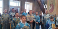 Богослужение в Неделю 12-ю по Пятидесятнице в Успенском храме г. Мглина - Мглинское благочиние