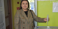 На выборах Губернатора Брянской области проголосовала глава Мглинского района Наталья Воликова - Газета Мглинские Вести
