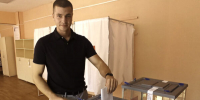 В брянском посёлке Путёвка проголосовал участник программы «Брянские герои» - Газета Мглинские Вести