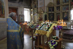 Молебен образу Божией Матери «Неопалимая Купина» в храме в честь Успения Пресвятой Богородицы г. Мглина
