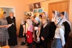 Занятия в воскресной школе при Успенском храме г. Мглина