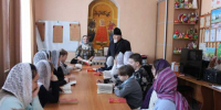 Занятия в воскресной школе при Успенском храме г. Мглина - Мглинское благочиние