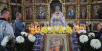 «Радуйся, Благодатная, Господь с Тобою». Божественная литургия в Успенском храме г. Мглина в праздник Благовещение Пресвятой Богородицы - Мглинское благочиние
